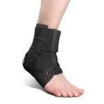 Black Compression Ankle Brace