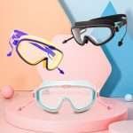 Adjustable Head Strap Silicone Free Swimming Goggle Child Swim Goggles